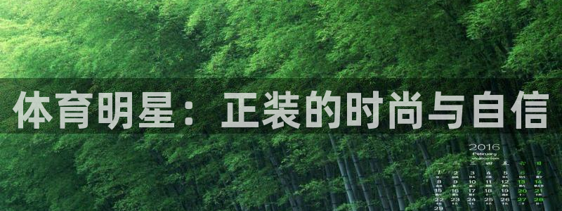 雨燕nba直播：体育明星：正装的时尚与自信